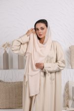 ⁦Champagne Abaya⁩ - الصورة ⁦6⁩