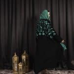 ⁦Alexandrite Abaya⁩ - الصورة ⁦4⁩