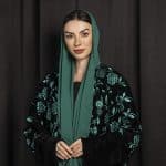 ⁦Amazonite Abaya⁩ - الصورة ⁦2⁩